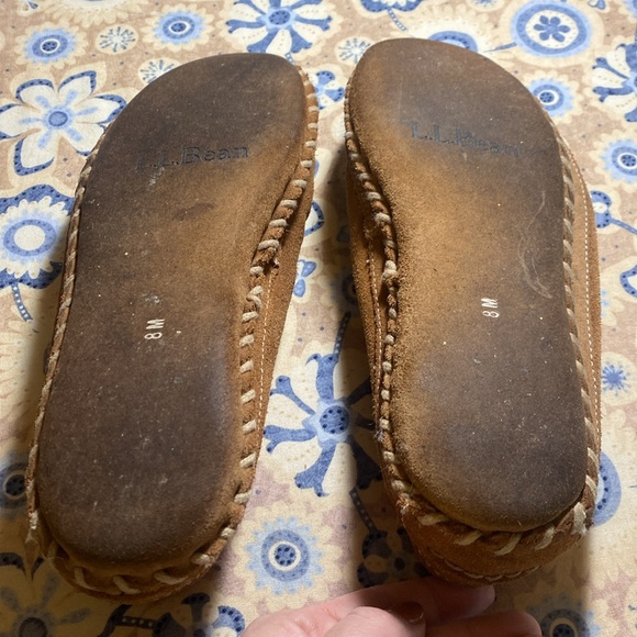 LLL BEAN slippers size 8 - Picture 3 of 7
